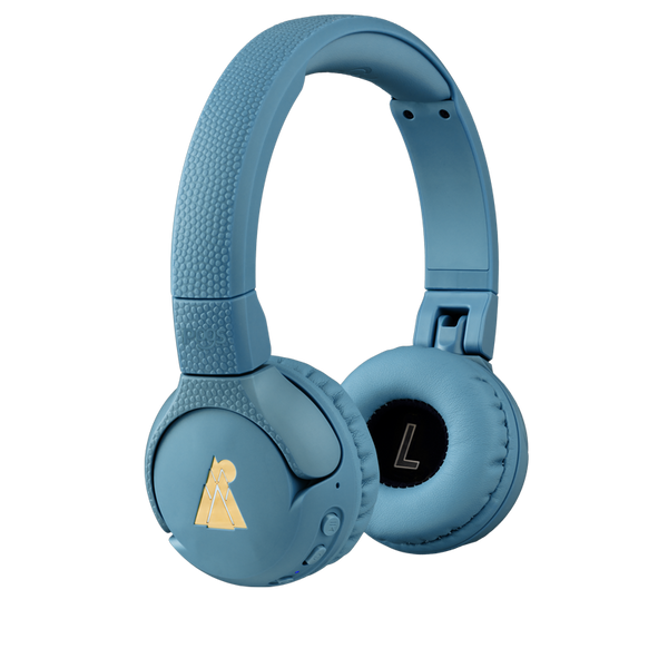 POGS The Gecko 2 draadloze on-ear kinderkoptelefoon in blauw